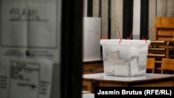 Biračko mesto u Sarajevu, 15. novembar 2020.