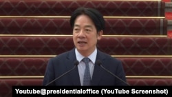 2025년 3월 13일 타이완 수도 타이베이에서 라이칭더 총통이 고위급 국가 안보 회의 후 기자 회견을 갖고 있다. (화면출처: Youtube@presidentialoffice)