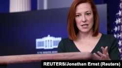 Arhiva: Džen Psaki, portparolka Bele kuće (REUTERS/Jonathan Ernst)