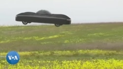 Démonstration d'un prototype de voiture volante