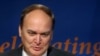 FILE - Russian Ambassador to the US Anatoly Antonov speaks in Washington, DC, in this file photo taken on Nov. 18, 2019. 
