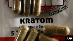 In this photo illustration, capsules of the herbal supplement kratom are seen in Miami, Fla., May 10, 2016.