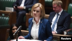 英国外相卓慧思(Liz Truss，又译特拉斯)