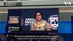 Lagarde Puji Sri Mulyani dalam Debat di IMF