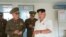 Korean leader Kim Jong Un provides field guidance to the construction sites of Pyongyang Baby Home and Orphanage in this undated photo released by North Korea's Korean Central News Agency (KCNA) in Pyongyang, August 13, 2014.