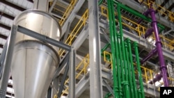 资料图：美国俄勒冈州一个二氧化碳移除设施。 