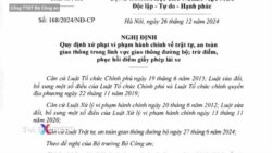 Việt Nam xử lý người ‘xuyên tạc’ nghị định 168 về xử phạt giao thông
