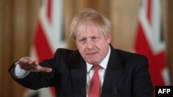 PM Inggris, Boris Johnson masih dirawat di rumah sakit karena COVID-19. (Foto: dok).