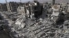 叙利亚东古塔地区被摧毁的建筑(2018年3月5日)