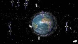 Procenjuje se da oko naše planete krugi šest i po hiljada tona svemirskih otpadaka