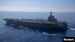 미 해군 ‘제럴드 포드(CVN 78)’ 항공모함이 10일 동지중해에 배치됐다. 