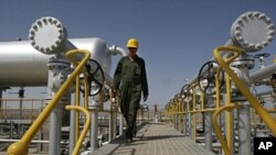 伊朗的一个石油设施