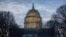 The Capitol Dome in Washington is illuminated early on Jan. 12, 2016, the day of President Barack Obama's final State of the Union address before Congress in Washington.