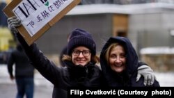 Glumica Maša Dakić sa mamom