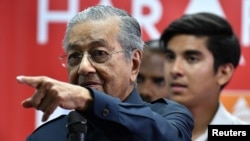 叫停中资铁路的马来西亚新总理马哈蒂尔 （资料照片） 