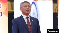 국제태권도연맹(ITF) 리용선 총재. (사진출처 : ITF 페이스북 스크린샷)