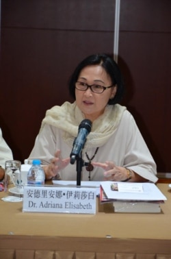 Peneliti senior Lembaga Ilmu Pengetahuan Indonesia (LIPI) Adriana Elizabeth. (Foto: Adriana E)