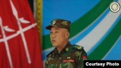 PSLF/ TNLA ကိုယ်စားလှယ်အဖွဲ့ခေါင်းဆောင် ဒုဗိုလ်ချုပ်ကြီး တားဂျုတ်ဂျားယခင်ခမှတ်တမ်းဓာတ်ပုံ (ဓါတ်ပုံ - PSLF/TNLA)