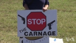 美大学生呼吁严格控枪减少校园暴力