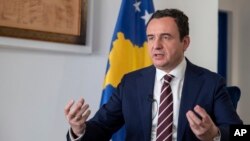  ARHIVA - Premijer Kosova Aljbin Kurti (Foto: AP/Visar Kryeziu)