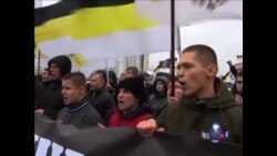 俄民族主义运动举行反移民示威