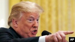 美国总统川普2018年6月29日在白宫讲话