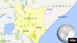 Letak Gedo di peta Somalia. 