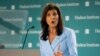 Mantan Duta Besar AS untuk PBB Nikki Haley berbicara di Hudson Institute di Washington, pada 22 Mei 2024. (Foto: AP/Cliff Owen)