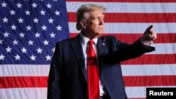 Republican presidential nominee Trump campaigns in North Carolina