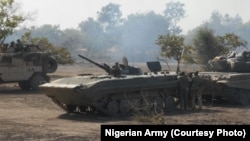 Sojojin Najeriya a wata gwabzawa da Boko Haram