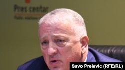 Zoran Lazović, bivši pomoćnik direktora Uprave policije u Podgorici, 28. januara 2021. (Foto: RFE/RL/Savo Prelević)