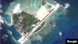 Pulau Woody di kepulauan Paracel di Laut China Selatan. (Foto: dok).