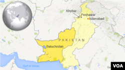 Yankin Khyber da Baluchistan, Pakistan