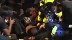 台湾抗议服贸协议冲突，美盼和平文明讨论