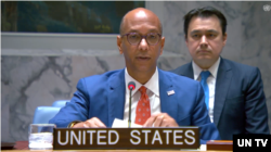 로버트 우드 유엔주재 미국 차석대사.