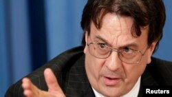 David Gressly, David Gressly. Ye nde azali représentant spécial adjoint ya kalaka mokonzi ya Monusco, awa na Genève, le 6 g février 2013.