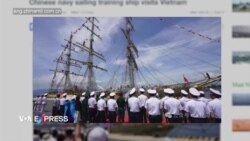 Các tàu Trung Quốc liên tục cập cảng Cam Ranh