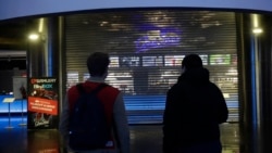 Zatvoreni bioskop u Pragu, u Češkoj republici, u utorak 10. marta 2020.