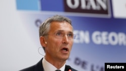 资料照：北约秘书长廷斯·斯托尔滕贝格
