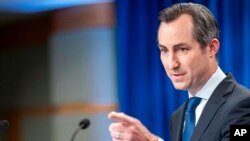 აშშ-ის სახელმწიფო დეპარტამენტის სპიკერი, მეთიუ მილერი.