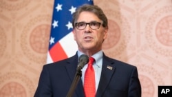 美国能源部长里克·佩里 （资料照片）