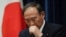Japanese Prime Minister Yoshihide Suga holds a news conference at his office in Tokyo, Thursday, Sept. 9, 2021. Japan announced Thursday it is extending a coronavirus state of emergency in Tokyo and 18 other areas until the end of September as…