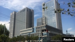 2017年9月20日，天津的一个建筑群，经营今日头条的Bytedance公司天津部门在这里办公，负责内容监控。