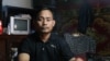 Lanh Than, 35, brother of deported opposition activist, gave an interview to VOA Khmer at his rented home in Battambang province, Dec. 15, 2021. (Sun Narin/VOA Khmer)