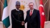 Shugaba Muhammadu Buhari da Shugaban Turkiyya Recep Erdogan