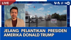 Laporan VOA untuk TVRI: Jelang Pelantikan Presiden Amerika Serikat, Donald Trump