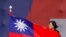 FILE - Taiwan's then-President Tsai Ing-wen attends the National Day celebration ceremony in Taipei, Taiwan, Oct. 10, 2023.