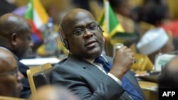 Président Félix Tshisekedi na 32e Sommet ya Union africaine na Addis-Abeba, Ethiopie, 10 février 2019.