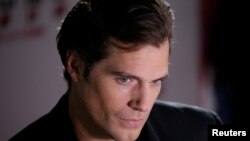 Henry Cavill menghadiri acara promosi film "Mission: Impossible - Fallout" di Beijing, China, 29 Agustus 2018. (Foto: Reuters)