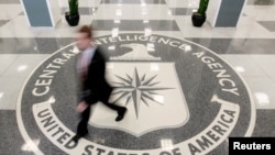 位于维吉尼亚州的美国中央情报局总部大厅。（资料照片）